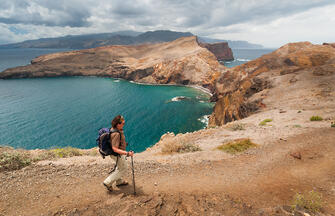 Madeira -  Levadas, Lorbeer, Lavafelsen