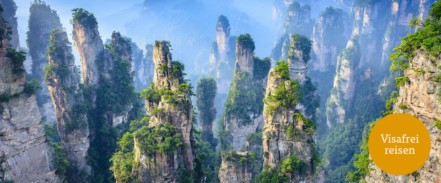Chinas spektakuläre Höhepunkte